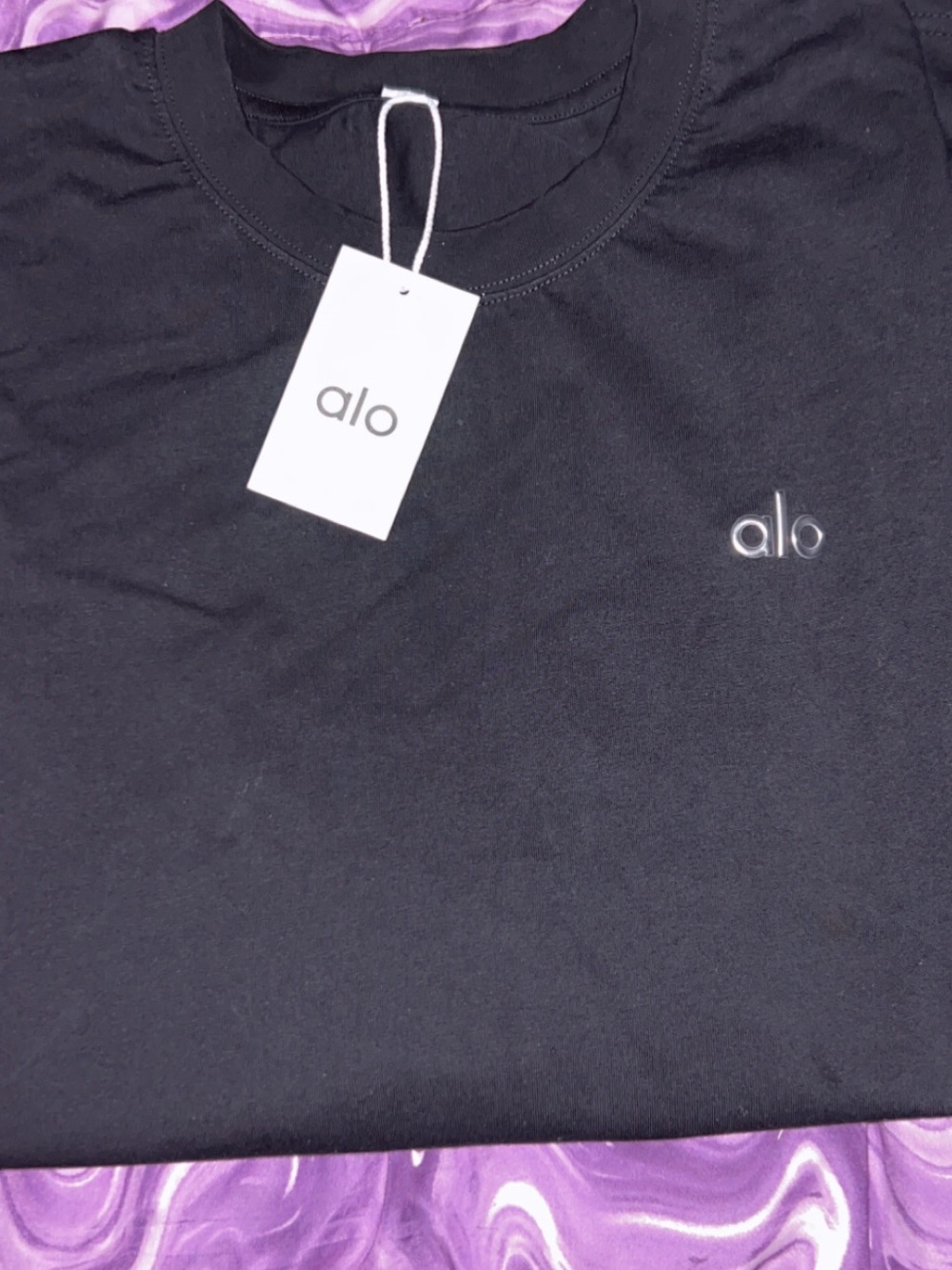 Alo Men’s BT Black Crew Neck T-Shirt